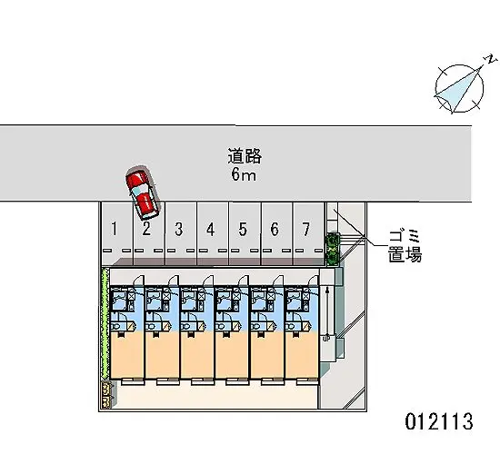 ★手数料０円★八王子市片倉町　月極駐車場（LP）